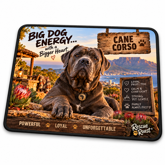 Rescue Roast® Cane Corso Mousepad