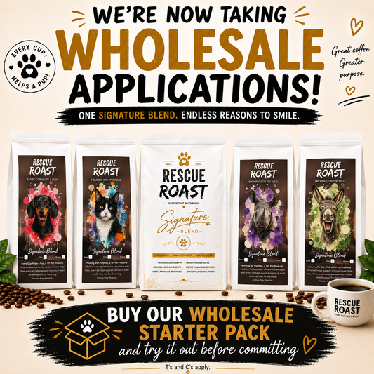 Rescue Roast Starter Pack (5 bags) - Serve and Sell - Wholesale