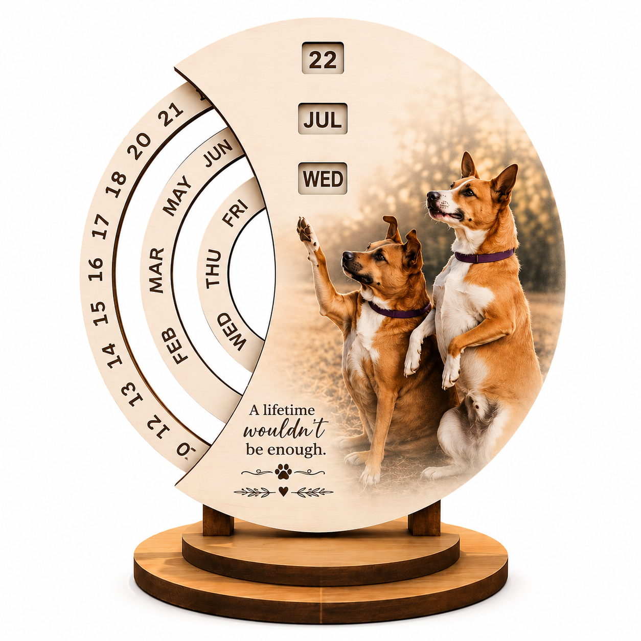 Personalised Infinity Calendar
