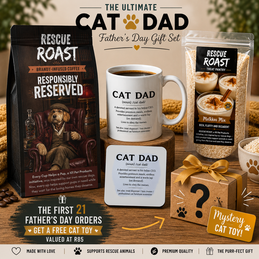 🐾🥃 THE ULTIMATE CAT DAD FATHER'S DAY BRANDY INFUSED GIFT SET 🥃🐾