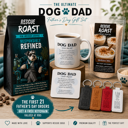 🐾🥃 THE ULTIMATE DOG DAD GIN INFUSED GIFT SET 🥃🐾