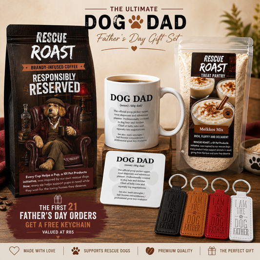 🐾🥃 THE ULTIMATE DOG DAD FATHER'S DAY GIN INFUSED GIFT SET 🥃🐾