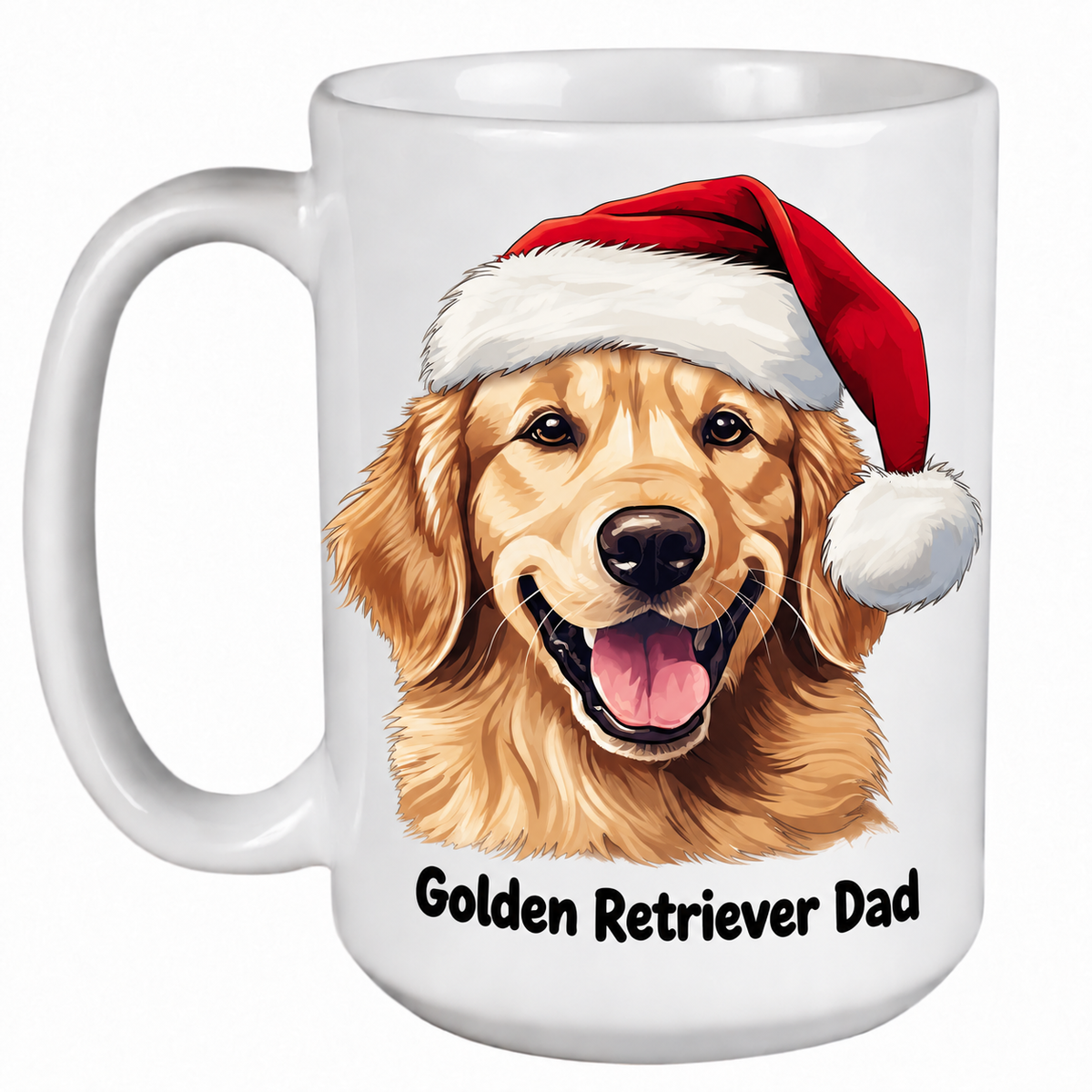Golden Retriever (Face) - 450ml Christmas Mug