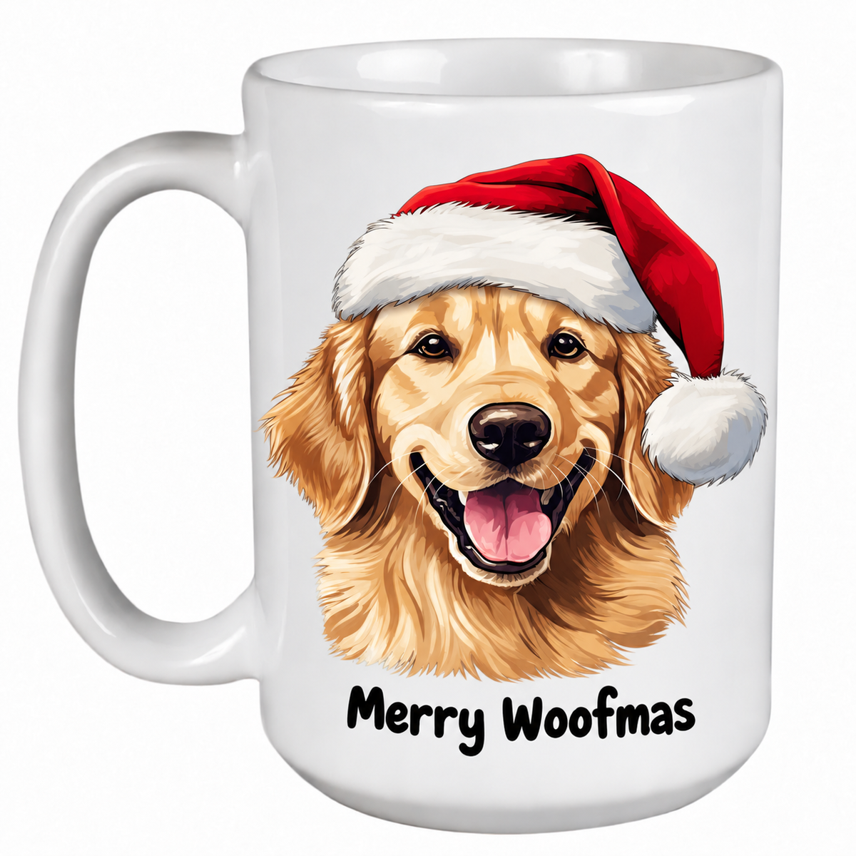 Golden Retriever (Face) - 450ml Christmas Mug