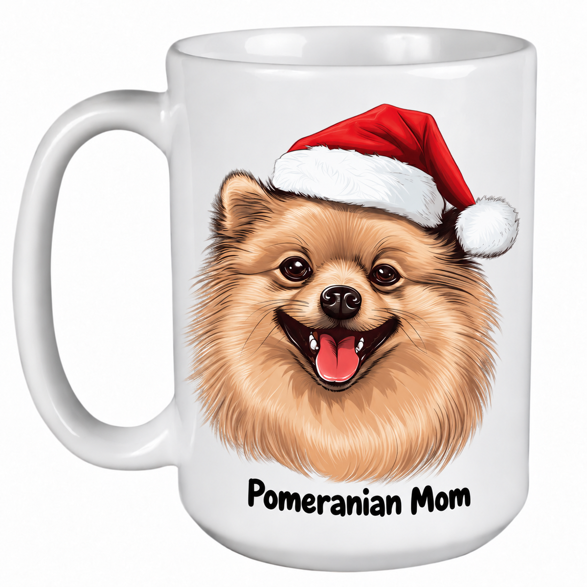 Pomeranian (Face) - 450ml Christmas Mug