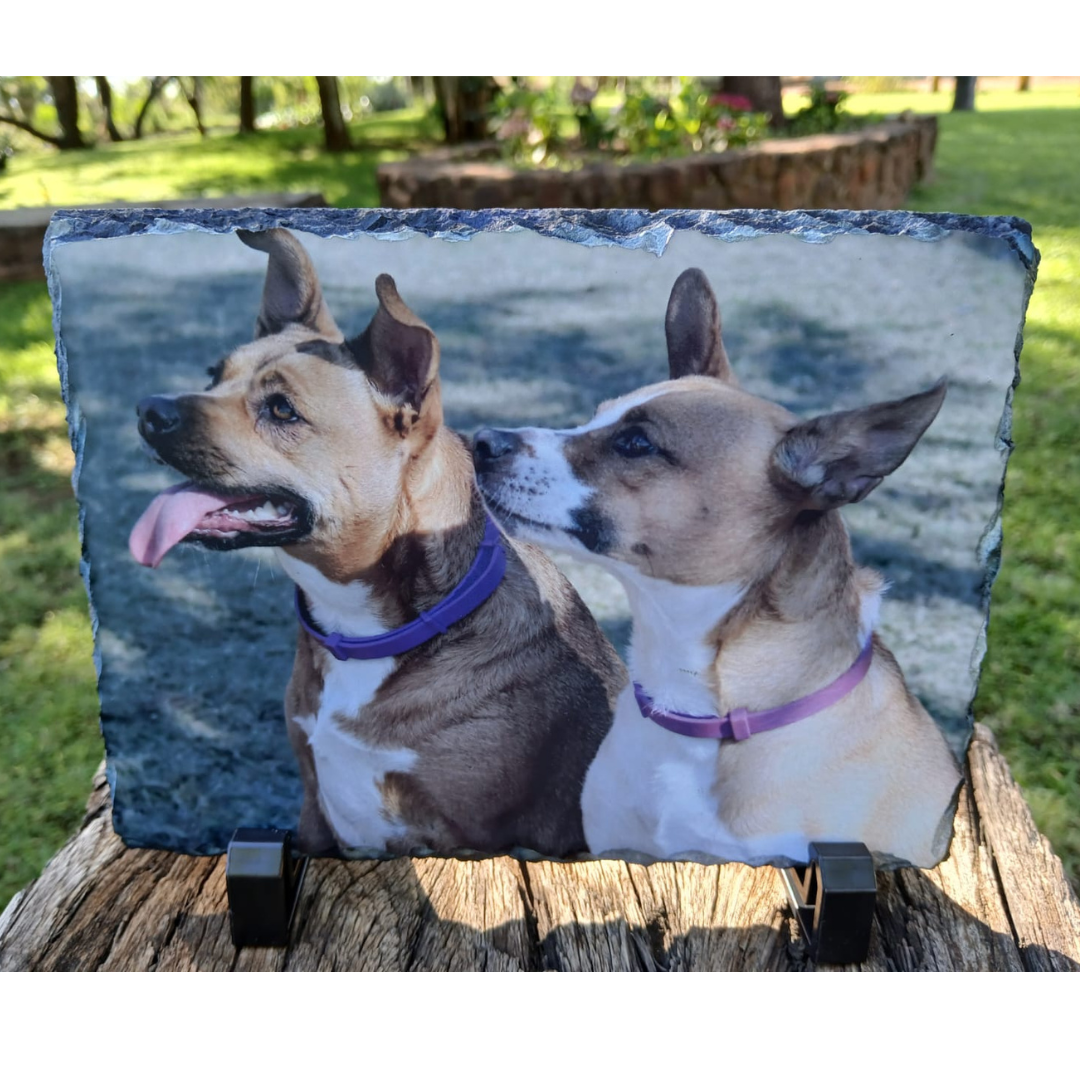 Celebration stone with stand