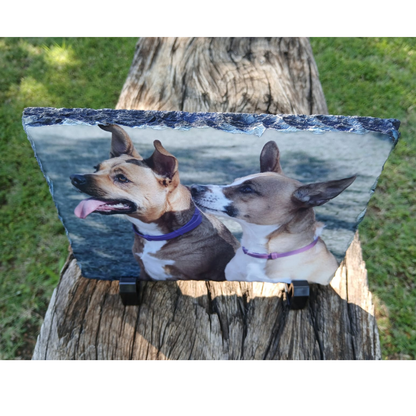 Celebration stone with stand