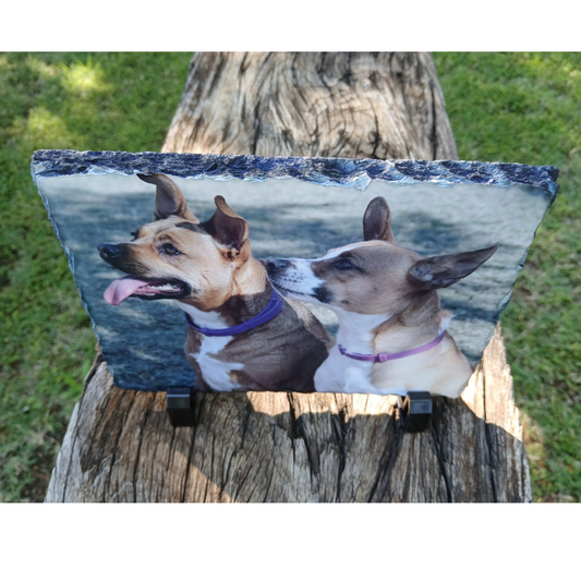 Celebration stone with stand