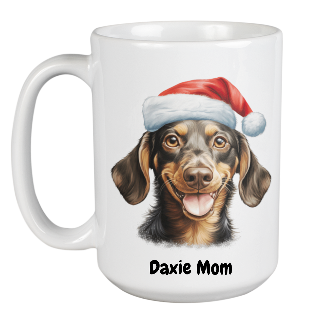 Dachshund Christmas Mug