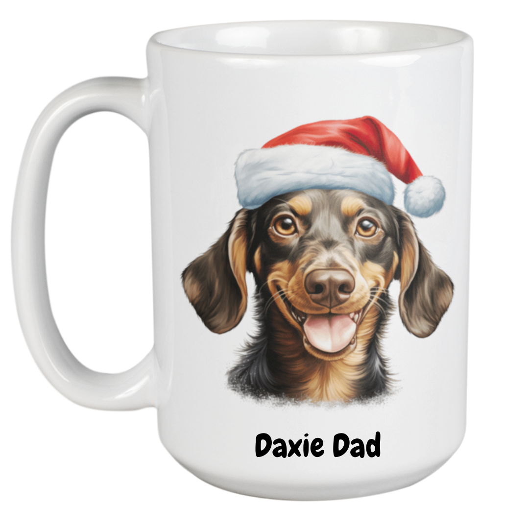 450ml Christmas Mug – Dachshund