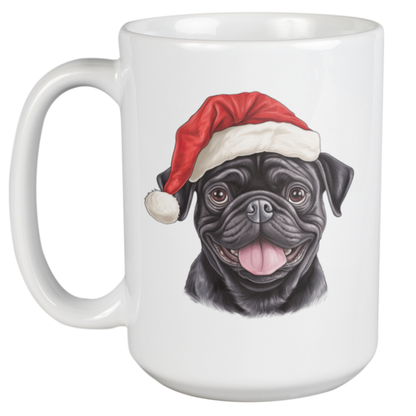 450ml Christmas Mug – Pug
