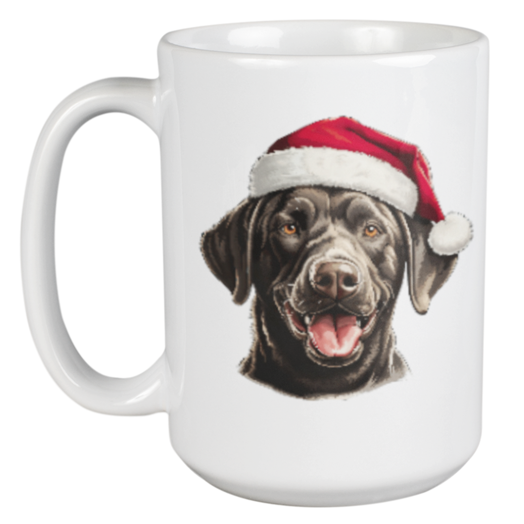 450ml Christmas Mug - Labrador