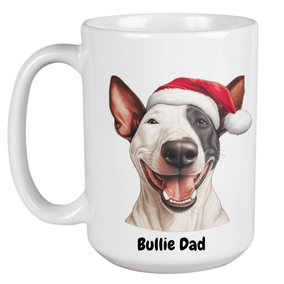 450ml Christmas Mug – Bull Terrier
