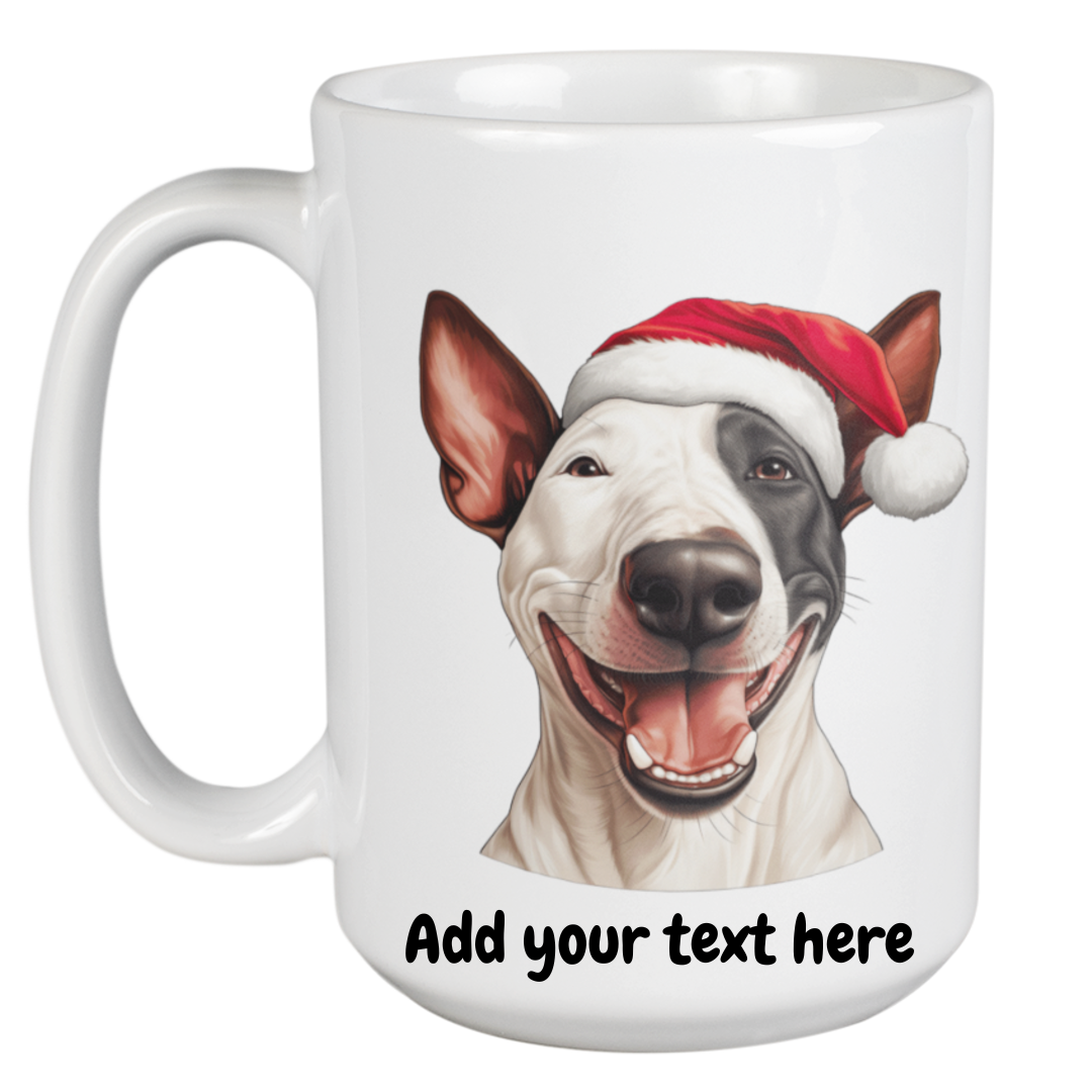 450ml Christmas Mug – Bull Terrier