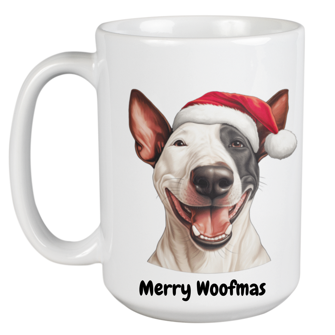 Bull Terrier Christmas Mug