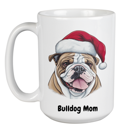 Bulldog Christmas Mug