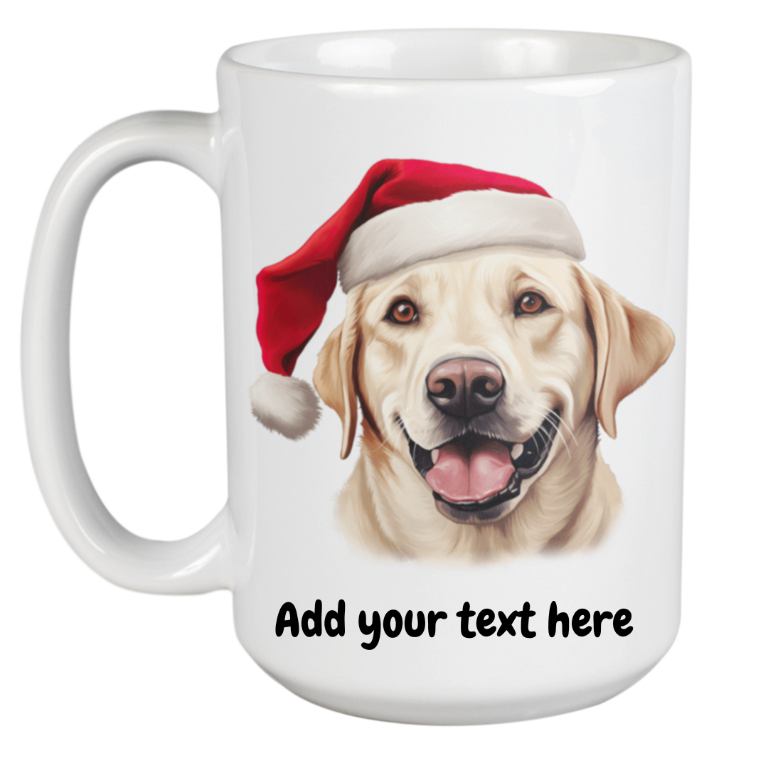 450ml Christmas Mug - Labrador