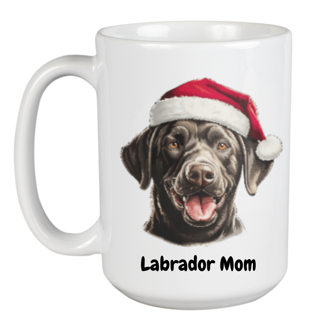 450ml Christmas Mug - Labrador