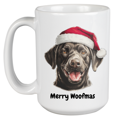 450ml Christmas Mug - Labrador
