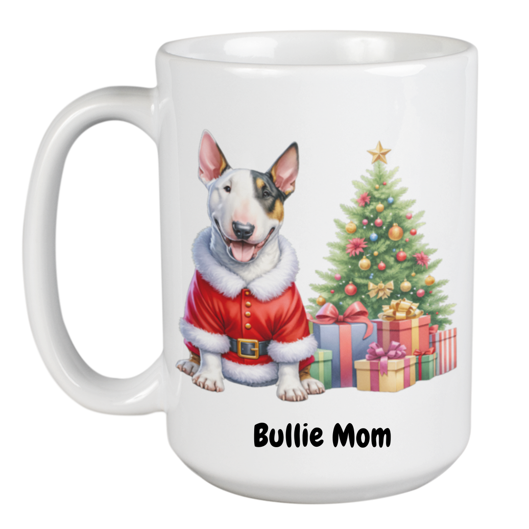 450ml Christmas Mug – Bull Terrier