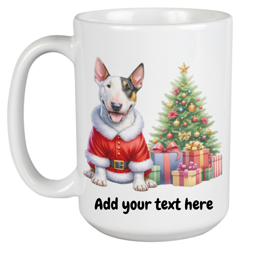 450ml Christmas Mug – Bull Terrier