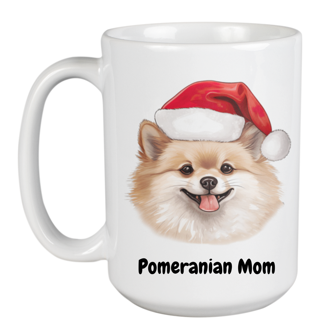Pomeranian Christmas Mug