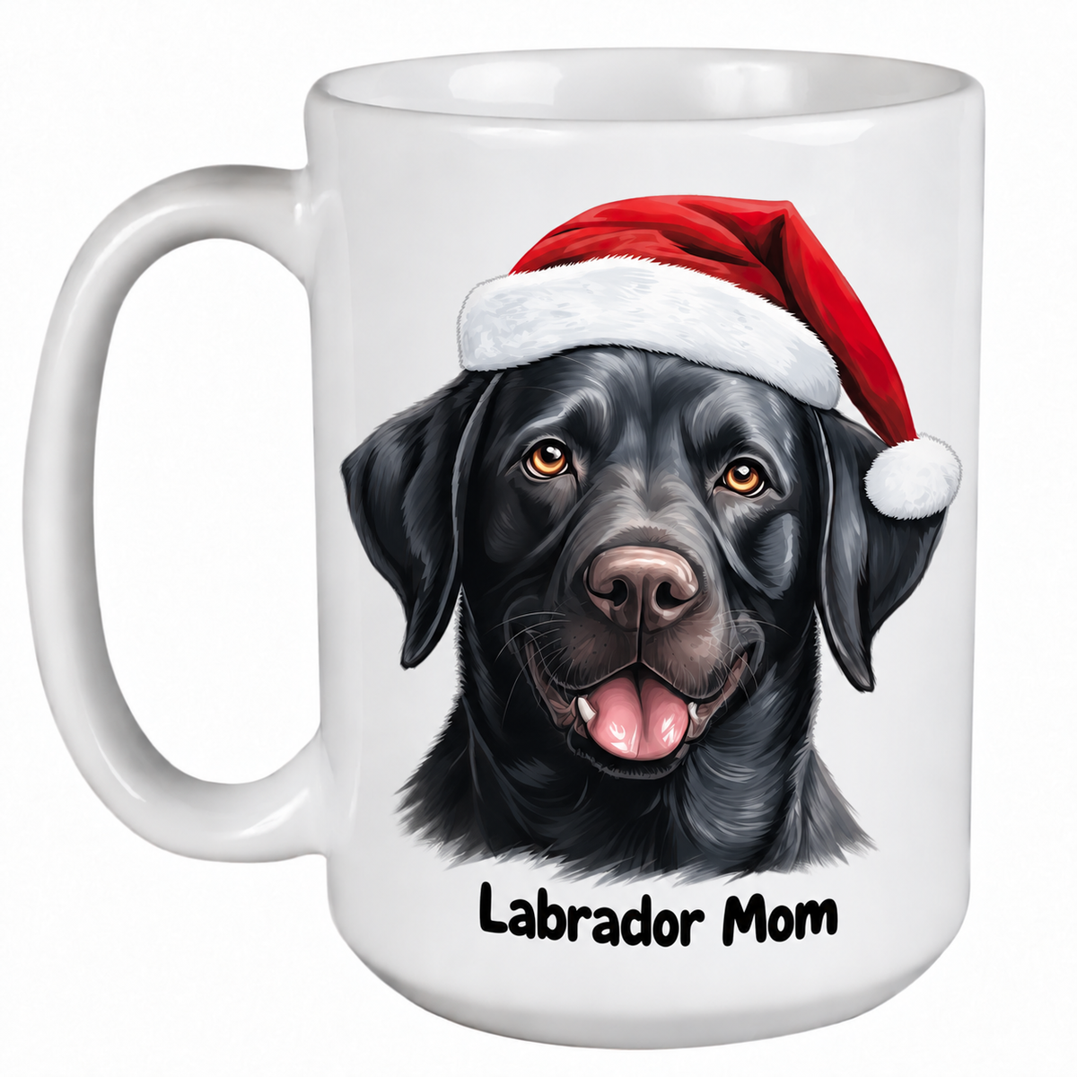 Rescue Roast® Black Labrador Christmas mug – Mom
