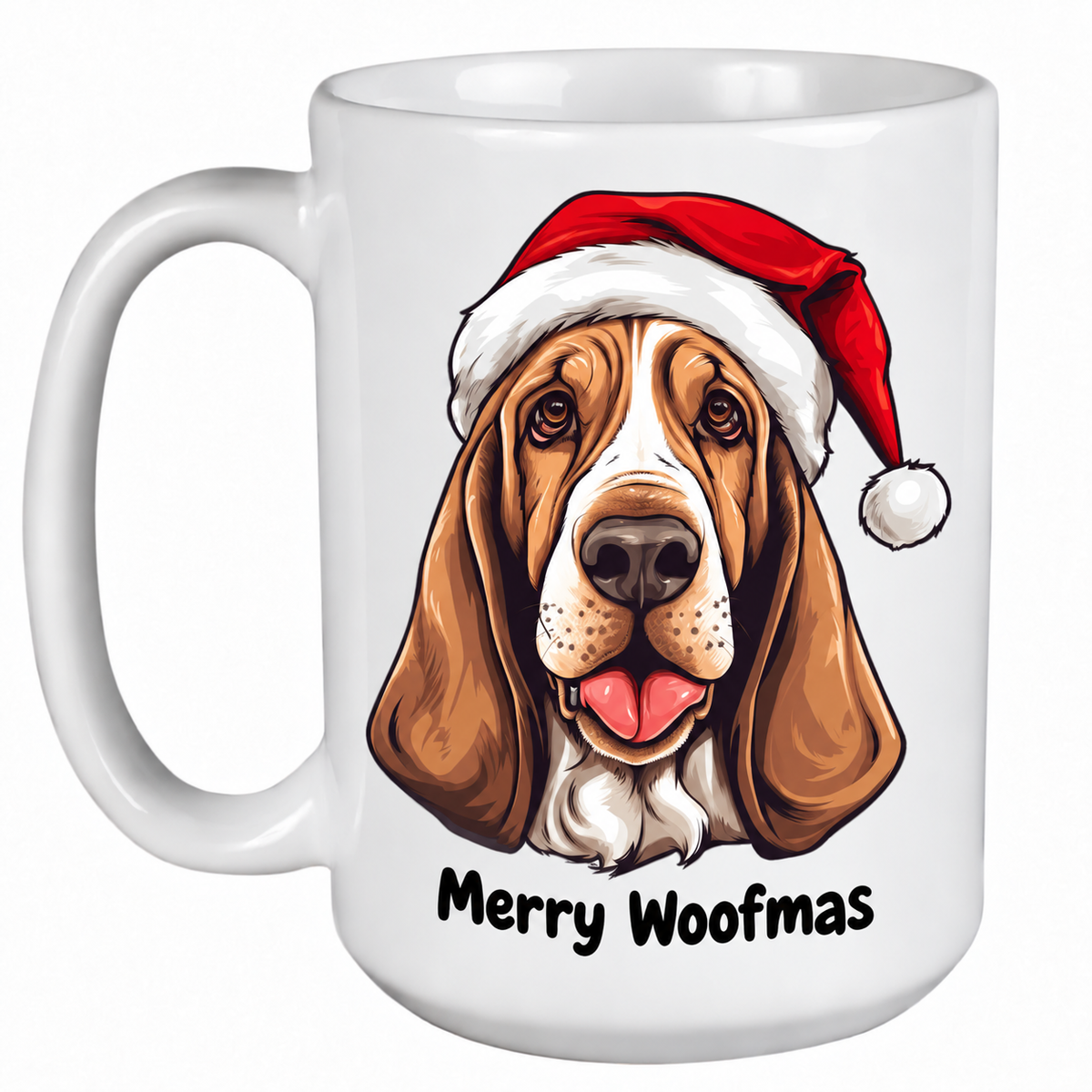Rescue Roast® Bloodhound Christmas mug – Woofmas