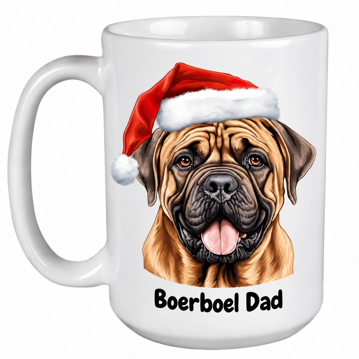Rescue Roast® Boerboel Christmas mug – Dad