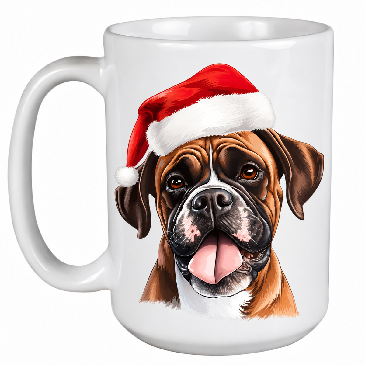 Rescue Roast® Boxer Christmas mug – no text