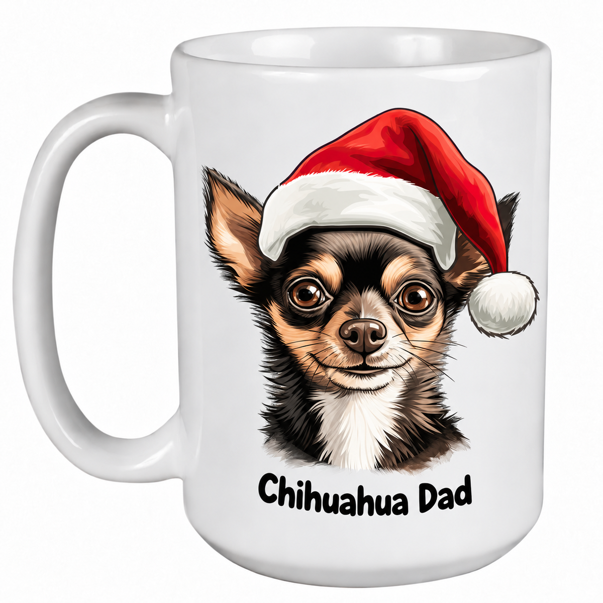 Rescue Roast® Chihuahua Christmas mug – Dad