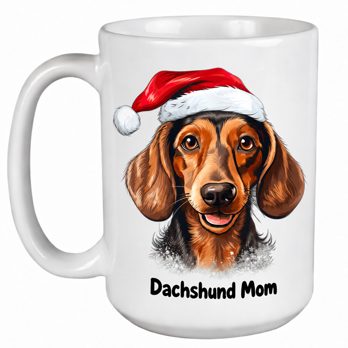 Rescue Roast® Dachshund 1 Christmas mug – Mom
