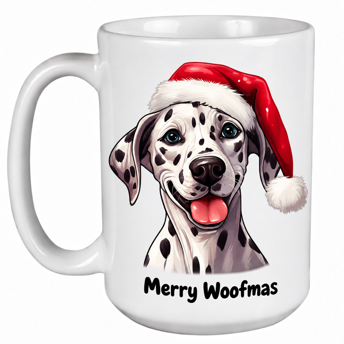Rescue Roast® Dalmatian Christmas mug – Woofmas