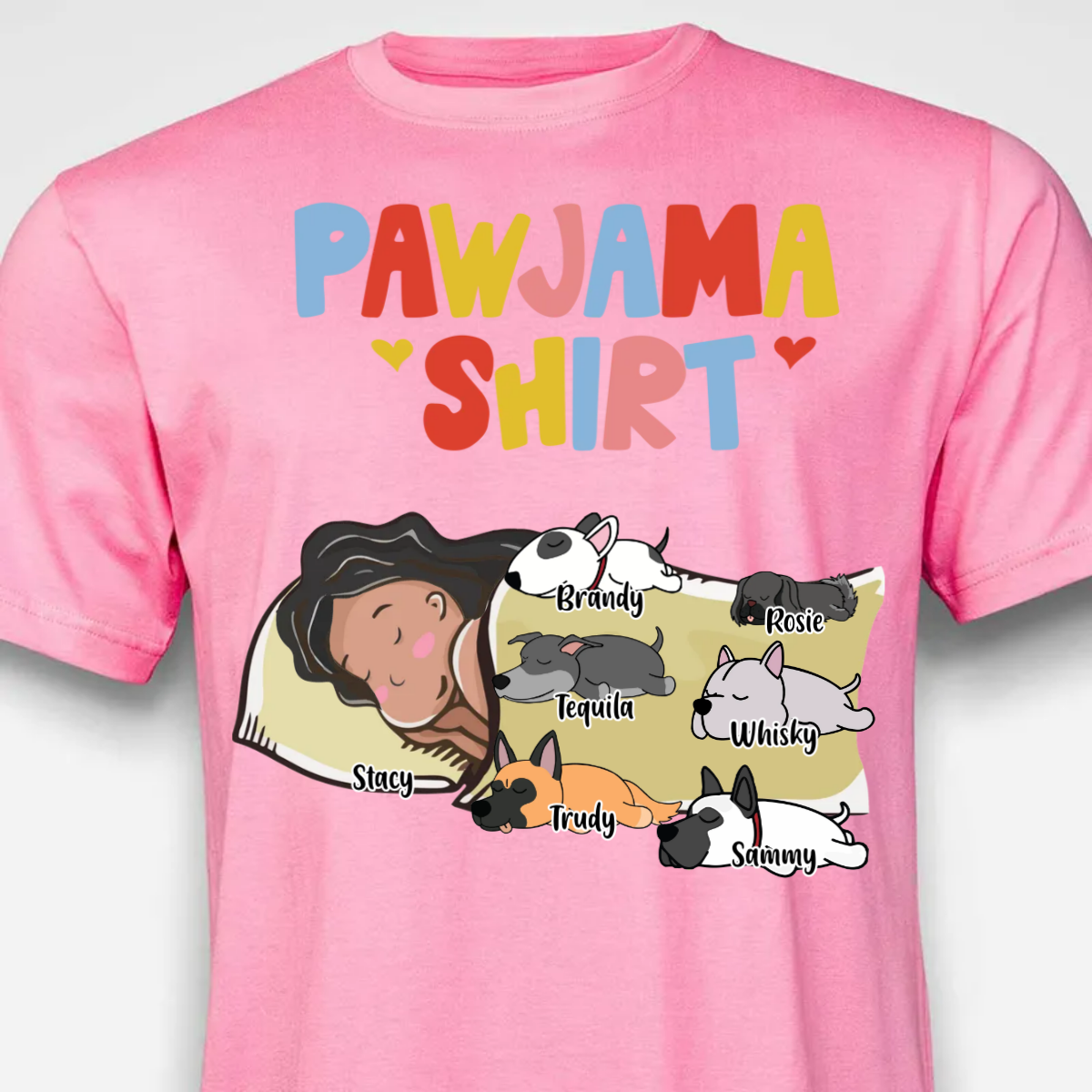 Personalised Pawjama Shirt