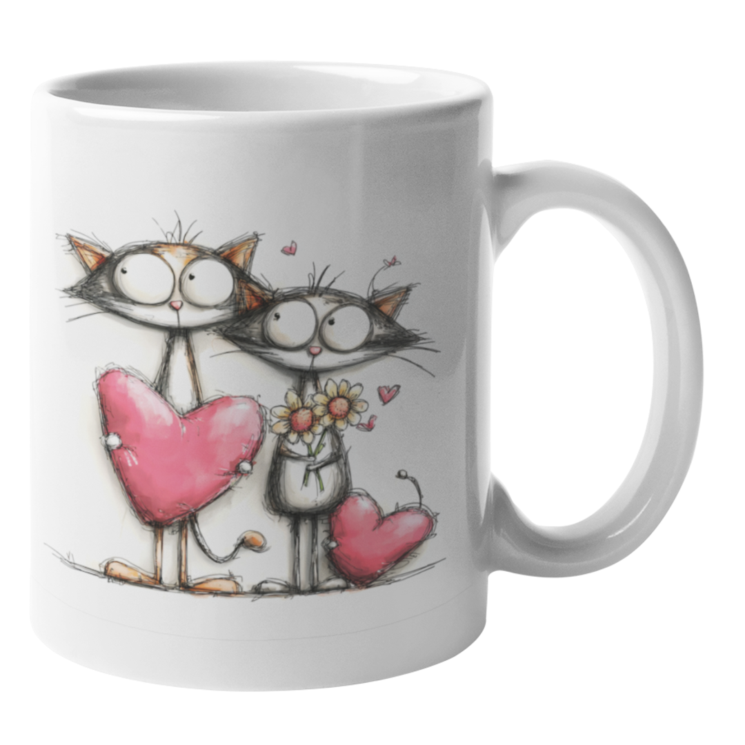 Cat 1 Love Mug