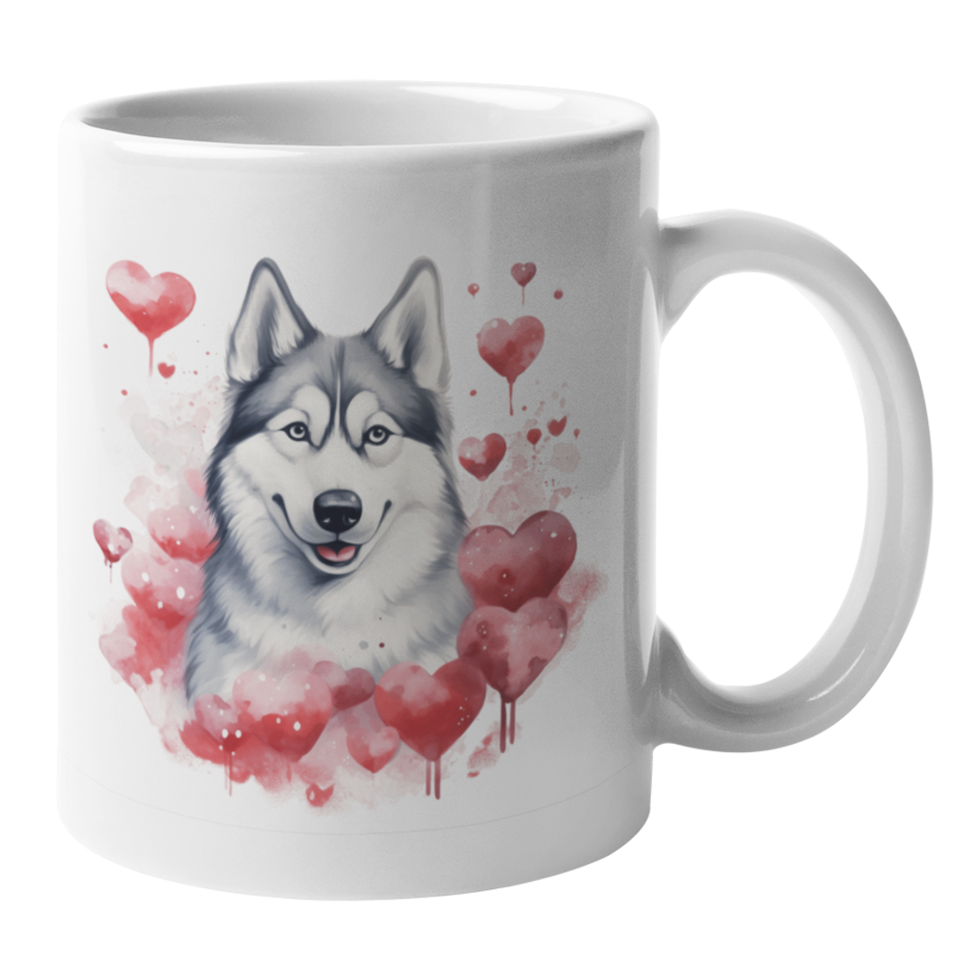 Husky Love Mug