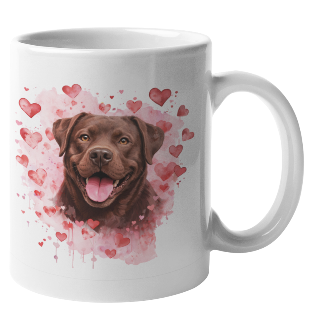 Labrador (chocolate) Love Mug