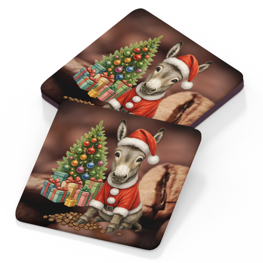 Donkey Coaster - Christmas Design A