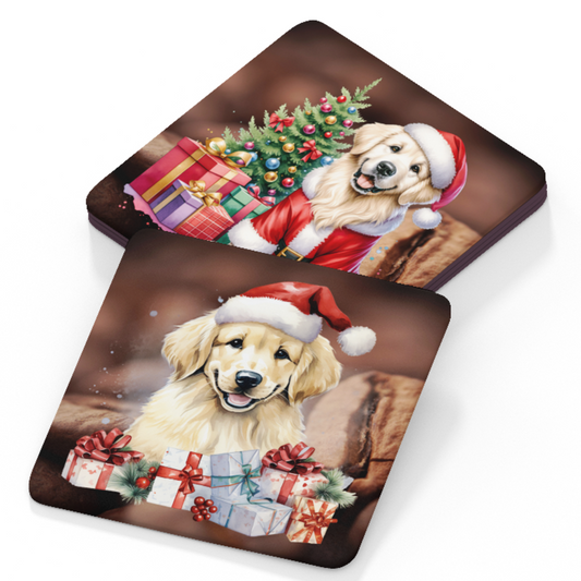 Golden Retriever Coaster - MIX DESIGN