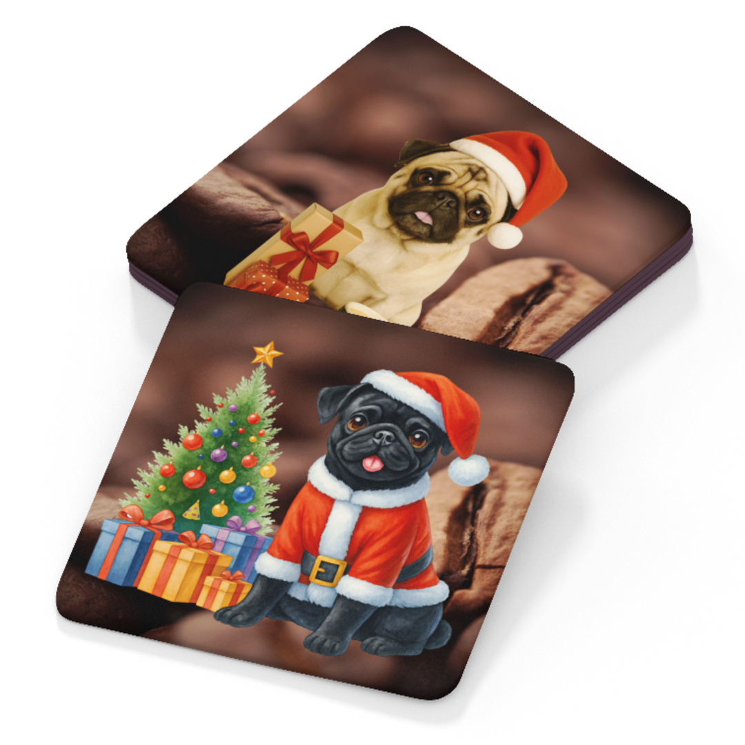 Pug Coaster - MIX DESIGN