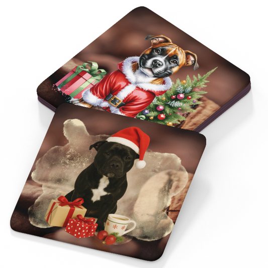 Staffie Coaster - MIX DESIGN