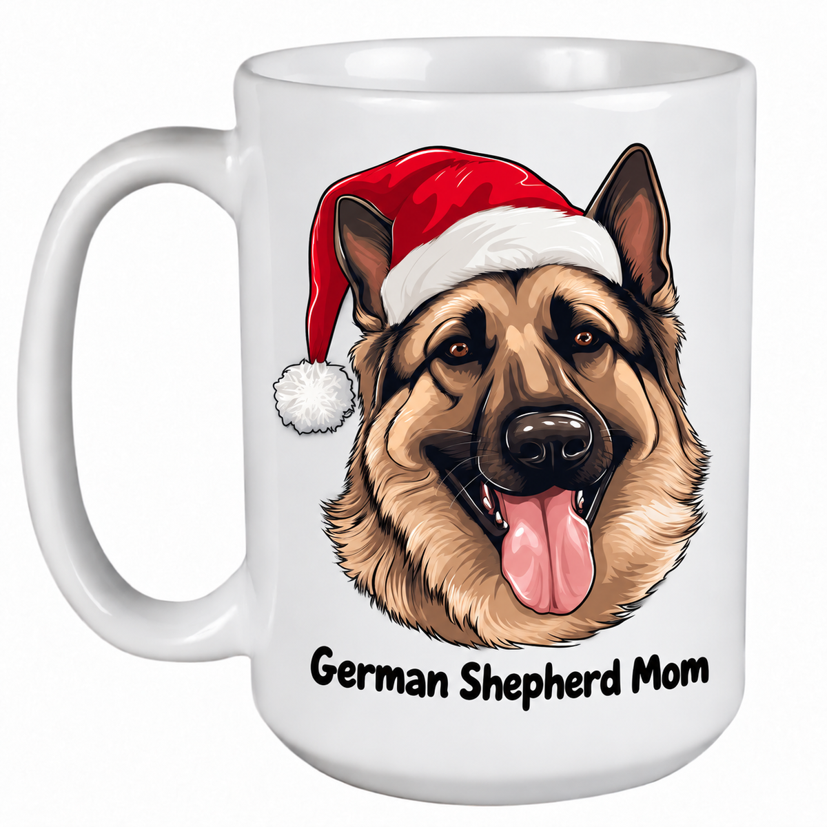 Rescue Roast® German Shepherd Christmas mug – Mom