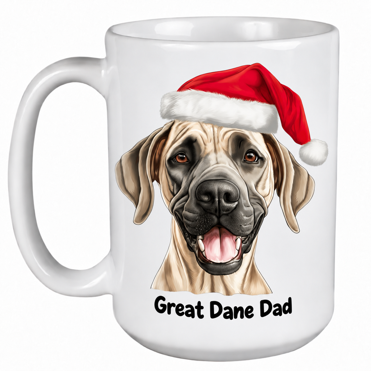 Rescue Roast® Great Dane Christmas mug – Dad