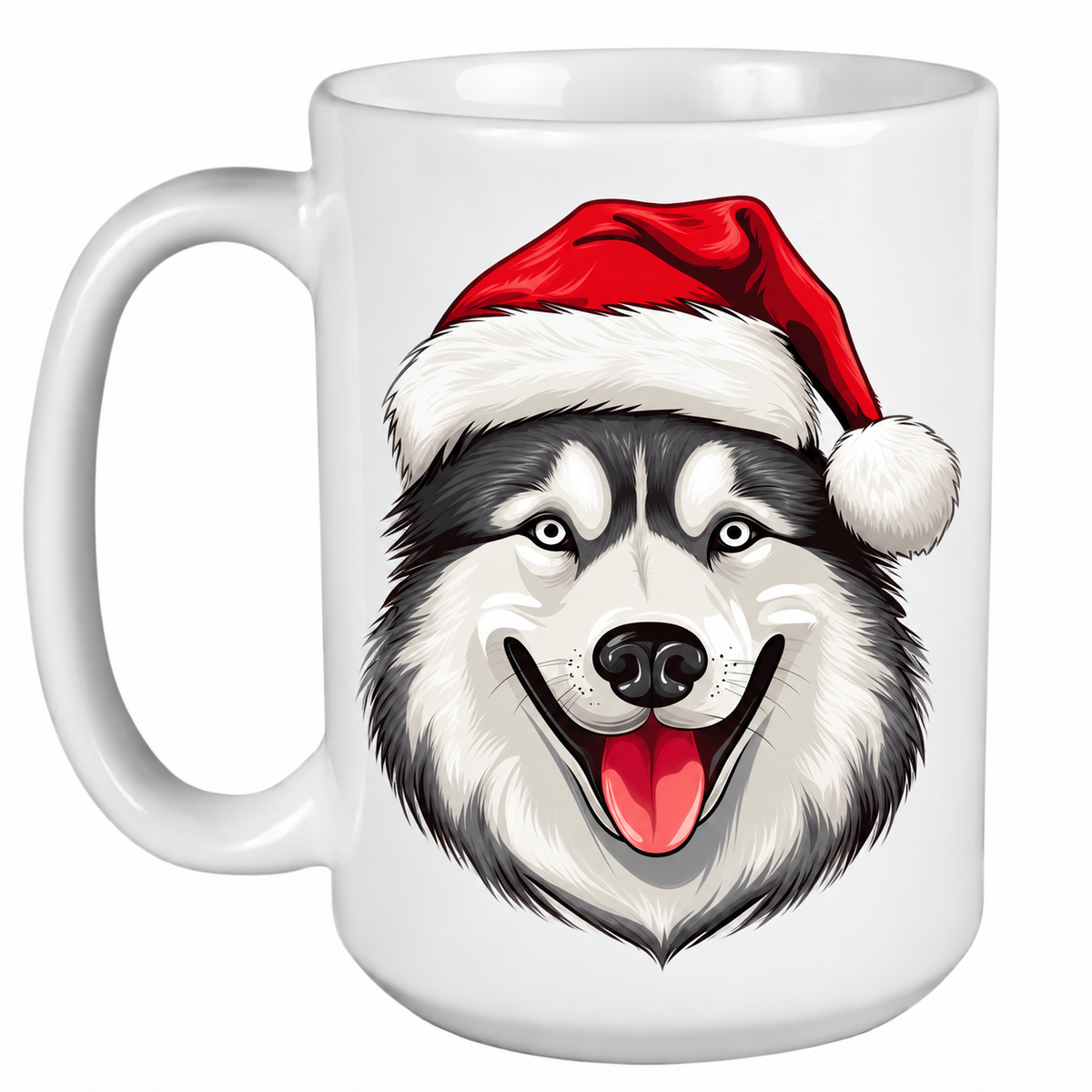 Rescue Roast® Husky Christmas mug – no text