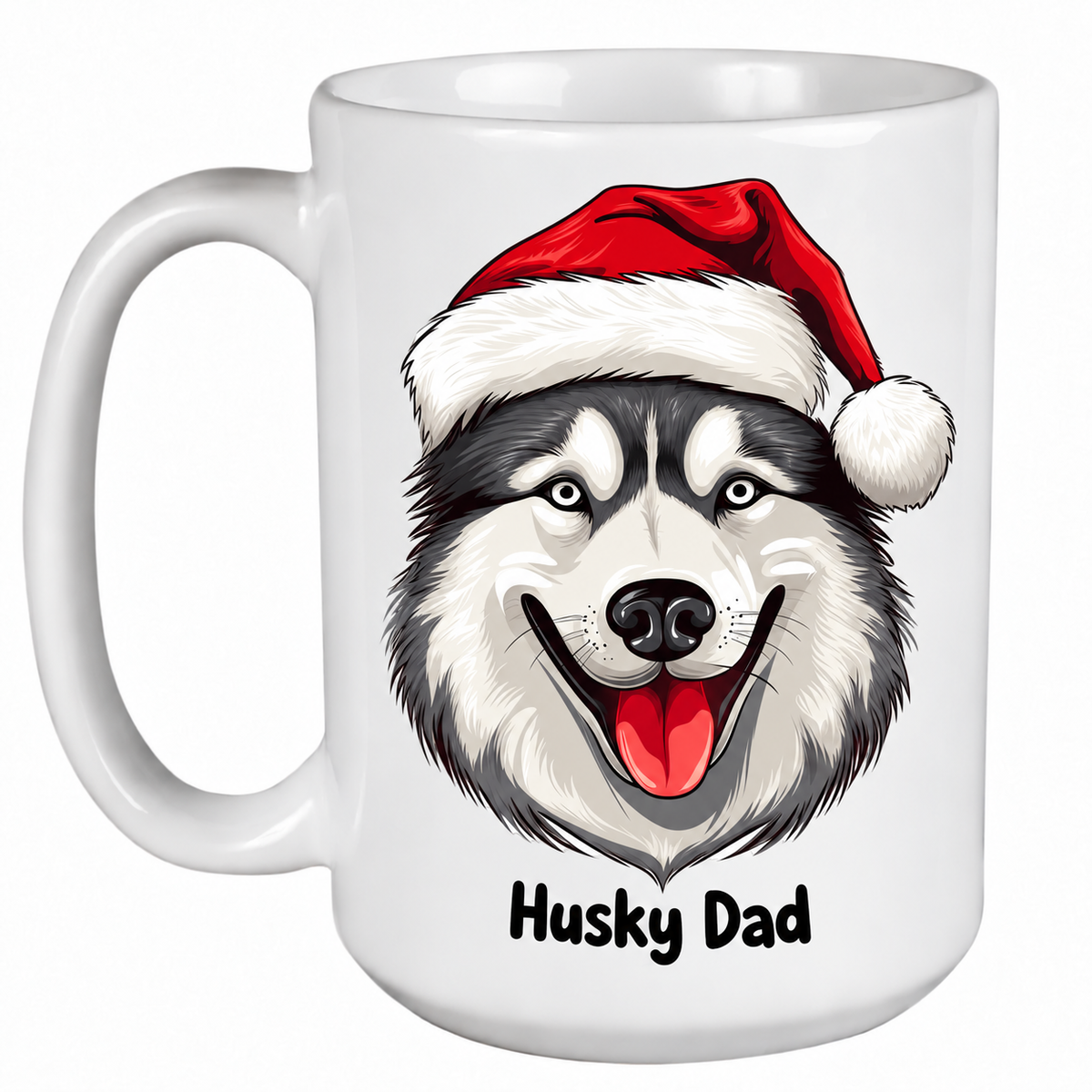 Rescue Roast® Husky Christmas mug – Dad