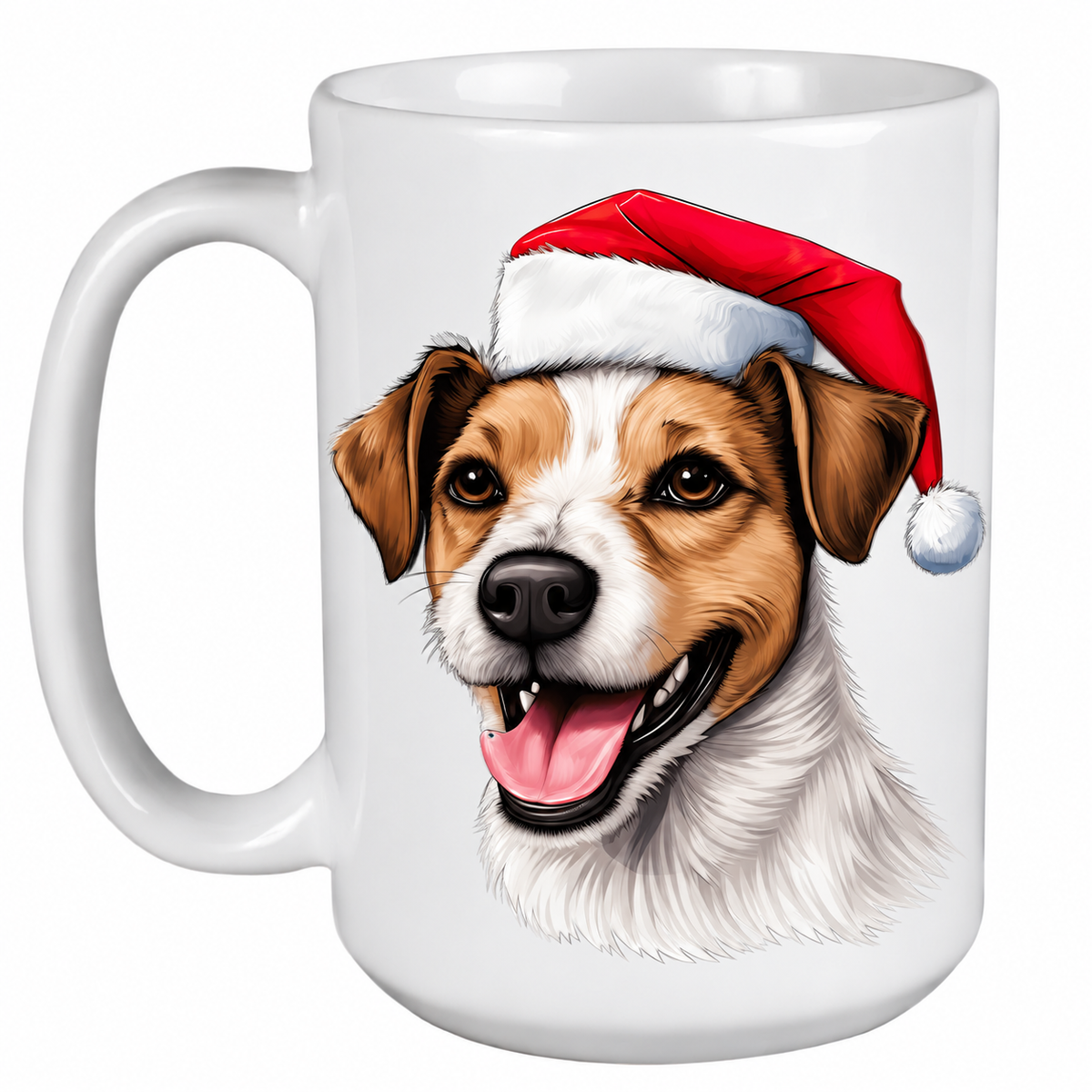 Rescue Roast® Jack Russell Christmas mug – no text