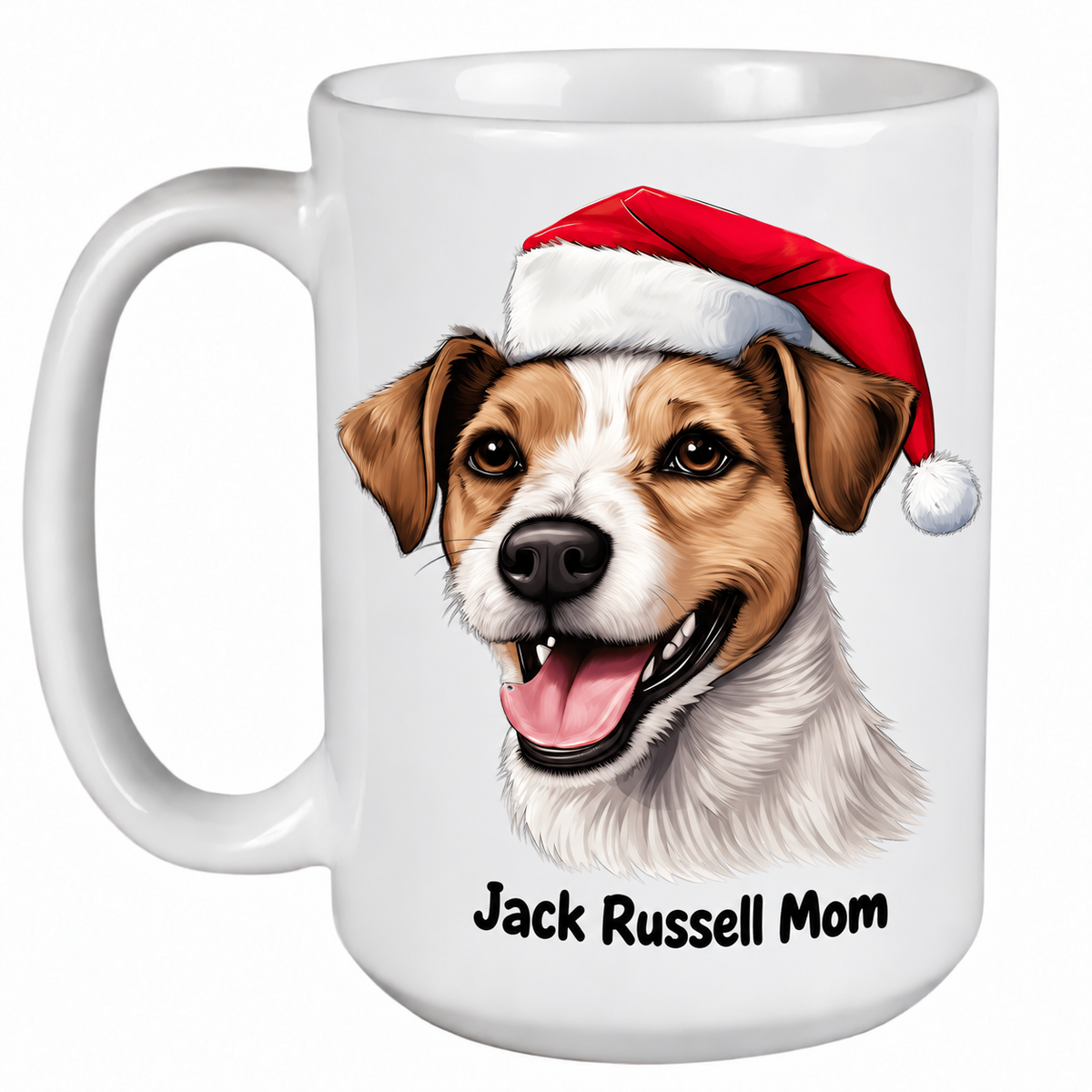Rescue Roast® Jack Russell Christmas mug – Mom