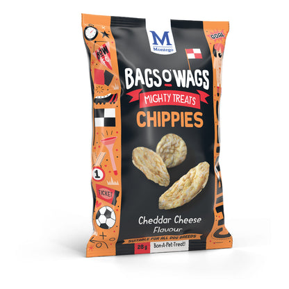 Montego Bags O' Wags Chippies Cheddar Cheese Flavour (28g)