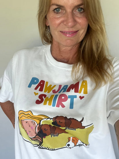 Personalised Pawjama Shirt