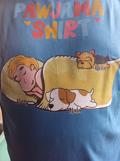 Personalised Pawjama Shirt